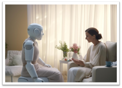 Psychology with a robot